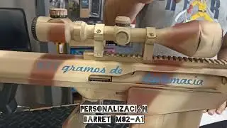 Personalizaci&oacute;n #Barret M82-A1 | Tienda Airsoft Sevilla | Airsoft Technology Custom
