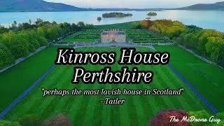 Kinross House, Perthshire - #drone #scotland #djimini4pro #Kinross #perthshire #4k