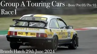 Group A Touring Cars –Race 1 - Boss/Pre 03/Pre 93 Super touring Power 2 Brands Hatch 29th June 2024