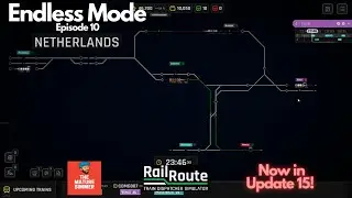 AUTOMATE SIGNALS AND STARTING ANOTHER RAIL | Rail Route  | Endless Mode Series - Ep 10