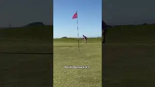 North Berwick 17th into the wind was a brute. #golf #scottishgolf #golfcourse #golfscotland