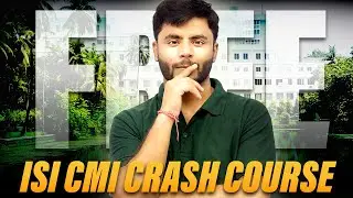 FREE ISI/ CMI Crash Course for ALL STUDENTS🔥