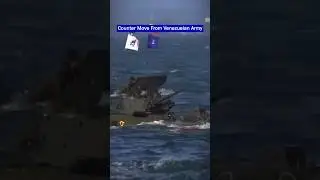 Counter Move! Venezuelan Army Practices Amphibious Landing!