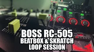 RC-505 Loop Station Beatbox & Turntable Session | FUSSIN'
