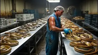 The Hidden Truth at the Largest Venomous Snake Farm: How They Turn Venom into Cash!