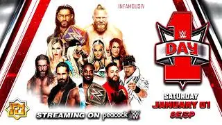 WWE DAY 1 2022 Official Theme Song 🎵 INFAMOUS IV
