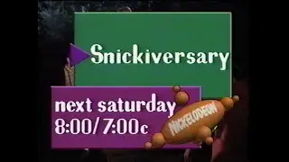 Nickelodeon Commercials on August 8, 1993 (60fps)