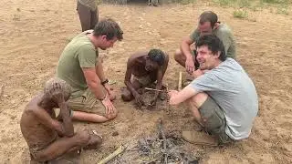 Namibi&euml; bosjesmannen