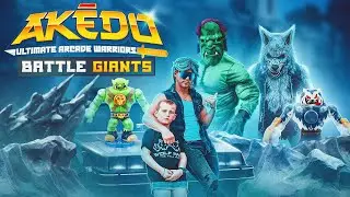 Akedo Ultimate Battle Giants! Волчья стая объединяется с AlphaWolf!