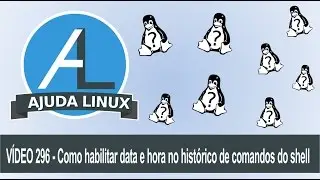 Ajuda Linux - Dia 296 - Como habilitar data e hora no hist&oacute;rico de comandos do shell