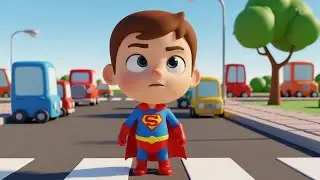 Superhero Safety Rhyme for Kids | Safety Song, Baby Songs, Nursery Rhymes & Kids Music 🦸&zwj;♂️🚦🎶