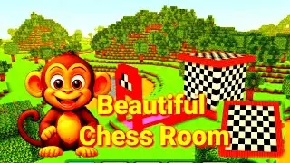 Beautiful Chess Rooms.Nice Chess Garden. #minecraft #gaming #minecraftgaming