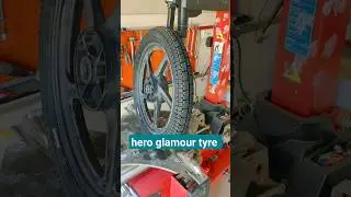 glamour best tyre for MRF brand/Hero glamour bike tyre/Hero glamour tyre/Hero glamour tyre change