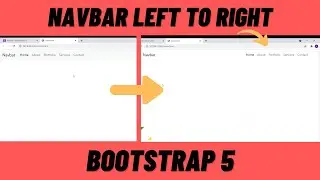 Bootstrap 5 : How to align navbar item to the right on bootstrap 5 | bootstrap5 navbar not working