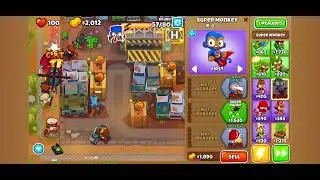 DJ Benjamin In The House / Scrapyard Map Hard Difficulty / Bloons TD6 Gameplay