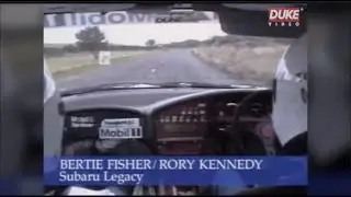 Bertie Fisher | Rally Legend | 1993 Manx International Rally | Subaru Legacy RS | On Board
