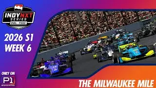 Indy NXT Oval Series Tues Night Top Split | MILWAUKEE | 2026S1 W6 | iRacing Broadcast