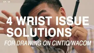 Wrist issues when drawing cintiq and tablet