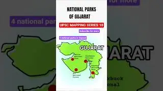 #mappingseries18#upscmapping#mappingindia#air1#gujarat#girforest#asiaticlion#nationalparks#blackbuck