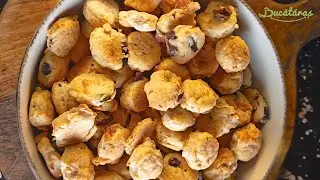 Biscuiti sarati cu bacon si cascaval - Buni de nu te saturi mancand