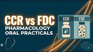 CCR vs FDC Explained | Ready-Made Exam Answers | Study Made Easy | Modern Pharmac Oral Practicals