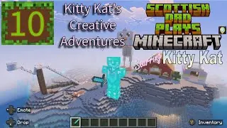 Творческое приключение Китти Кэт 10 &mdash; Альпийские горки, часть 3 #minecraft #kittykat #alpinecoaster