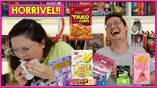PROVANDO DOCES JAPONESES E COREANOS 🍬
