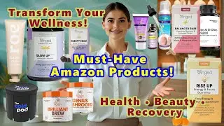 Transform Your Wellness Journey: Must-Have Amazon Products for Health, Beauty, and Recovery!