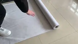 Painter's Cover Wool Bonded Felt Roll China Factory, China Cheap Pet Felt Roll,