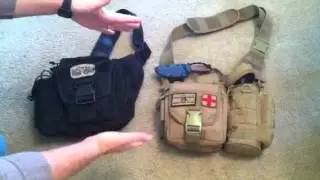 Drago Hiker bag Vs. Condor Edc bag