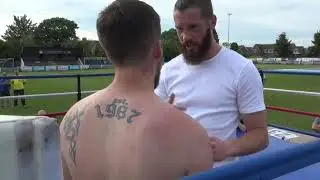 West Berks White Collar Boxing Counter Attack Bout 3 Jamie Fidler Vs Damon Goodman
