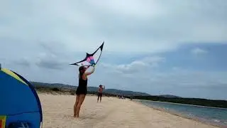 Lancio aquilone acrobatico realt&agrave; vs. fantasia.