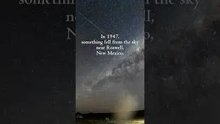 Roswell wasn&rsquo;t explained&hellip; The story changed again