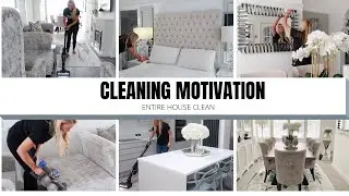 Motivational UK Clean With Me // What's for Dinner & Food Haul // Toni Interior