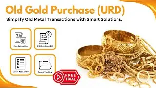 Effortless URD & Old Metal Purchase Management | Online Munim Jewellery Software