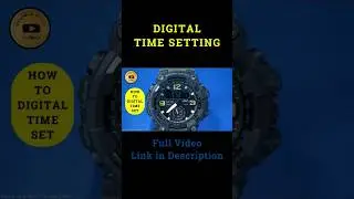 V2V DUAL WATCH HOW DIGITAL TIME SETTING #pranavawatchgallery