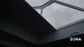 Honeycomb Electric Roof Lantern Blind