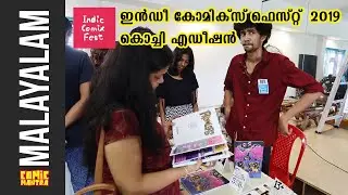 Indie comic fest '19 kochi edition vlog - ICF 2019
