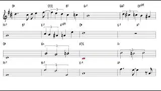 A Fine Romance Jerome Kern 1936 Tenor Sax