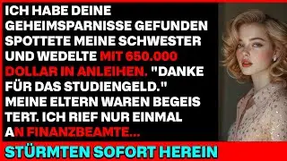 Meine Schwester stahl Wertpapiere für 650.000 $ – ein Anruf änderte alles