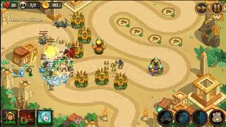 Realm defense world 3 - level 56 - without potions - 20 life