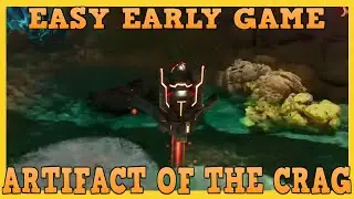 Ark Survival Ascended :Easy Early Game Artifact Of The Crag