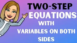 Mult-Step Equations with Distributive Property  ( Variables on Both Sides )