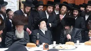 שמחת הברית לנכד המשפיע ר' צבי מאיר זילבערבערג, ווי הגה''צ ר' יעקב מאיר שעכטער האט געדינט אלץ מוהל