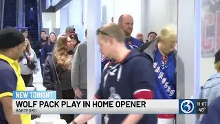 Hartford Wolf Pack play in home opener