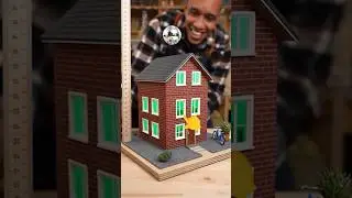 Tiny Disco Ball Turns House Into a Colorful Party 🪩🏠 | AI Magic #shorts