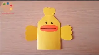 Chick Puppet Craft
