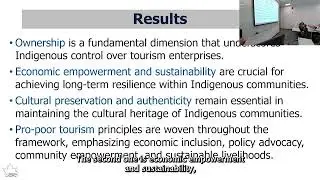 Indigenous Tourism Value Chain & Pro-Poor Tourism: Case Study Vancouver, BC