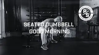 Seated Dumbbell Good Morning