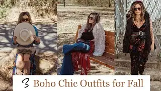 Boho Chic Outfits for Fall + Lookbook